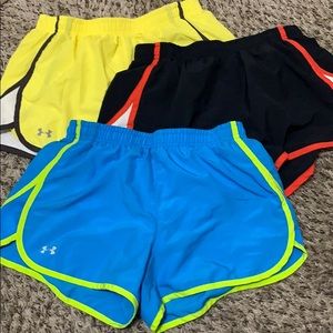 3 Pack Under Armour Women’s Running Shorts